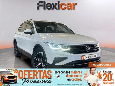Usado VW Tiguan Life 122 CV (89 kW) 2022 Blanco SUV