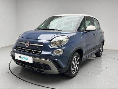 Usado Fiat 500L Connect 95 CV (69 kW) 2021 Azul Monovolumen