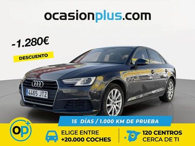 Usado Audi A4 Advanced 150 CV (110 kW) 2016 Azul Berlina