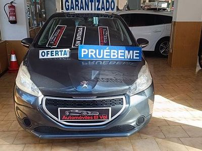Usado Peugeot 208 Active 82 CV (60 kW) 2013 Gris Utilitario