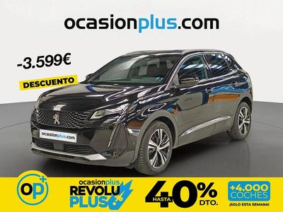 Usado Peugeot 3008 GT 145 CV (106 kW) 2024 Negro SUV