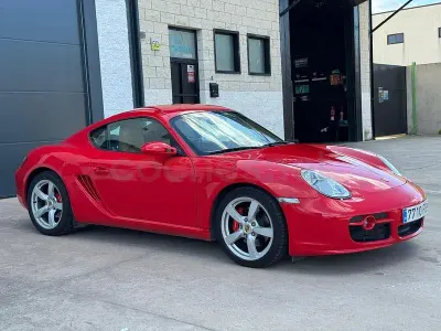 Usado Porsche Cayman 295 CV (216 kW) 2006 Rojo Coupe