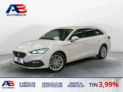 Usado Seat Leon XCELLENCE 204 CV (150 kW) 2021 Blanco Familiar
