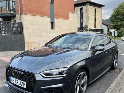 Usado Audi A5 Sportback S-Line 252 CV (185 kW) 2018 Gris / plata Utilitario