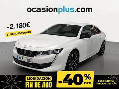 Blanco Usado 2021 Peugeot 508 GT Berlina | 20.490 € (Precio justo)