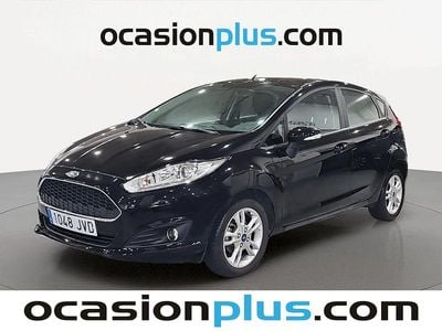Usado Ford Fiesta Trend 82 CV (60 kW) 2016 Negro Utilitario