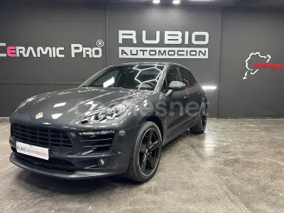 Usado Porsche Macan S Diesel 258 CV (189 kW) 2016 Gris / plata SUV