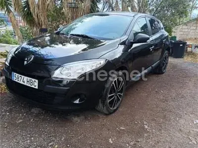 Usado Renault Mégane 85 CV (62 kW) 2010 Negro Berlina