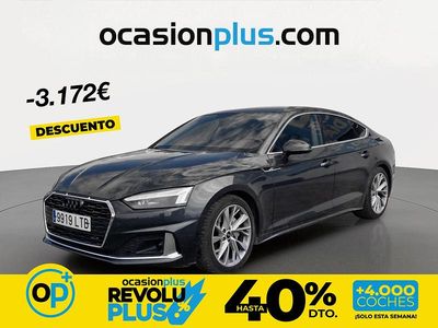 Usado Audi A5 Advanced Plus 204 CV (150 kW) 2021 Gris Coupe