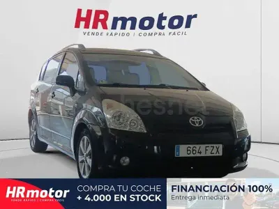 Usado Toyota Corolla Verso Luna 136 CV (100 kW) 2008 Negro Monovolumen