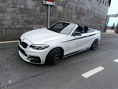 Usado BMW 230 M Performance 252 CV (185 kW) 2017 Blanco Descapotable