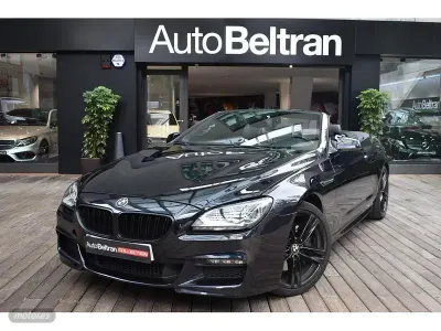 Usado BMW 640 Cabriolet M Sport 320 CV (235 kW) 2013 Negro Descapotable