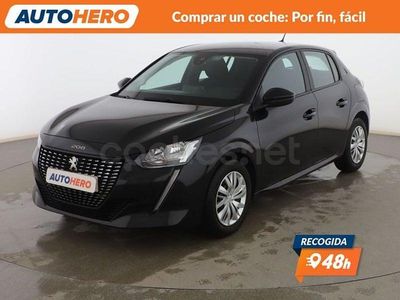 Usado Peugeot 208 Active 75 CV (55 kW) 2024 Negro Utilitario