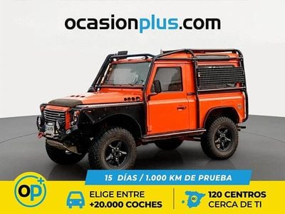 Usado Land Rover Defender 122 HP (89 kW) 2007 Laranja Carrinha