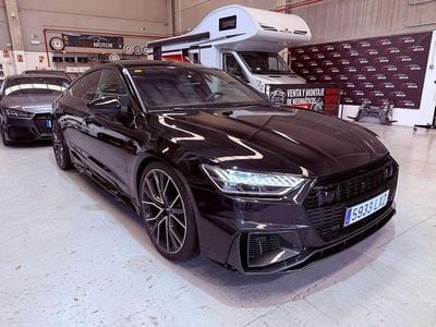 Usado Audi A7 Sportback S-Line 286 CV (210 kW) 2018 Negro Utilitario