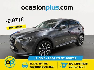Usado Mazda CX-3 121 CV (88 kW) 2022 Gris SUV