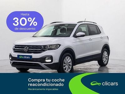 Usado VW T-Cross Advance 95 CV (69 kW) 2020 Blanco SUV