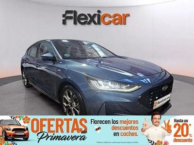 Usado Ford Focus ST-Line 125 CV (91 kW) 2023 Azul Berlina