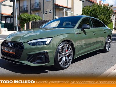 Begagnad Audi A5 Sportback Business 204 HK (150 kW) 2021 Grön Halvkombi