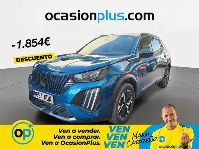 Usado Peugeot 2008 Allure 145 CV (106 kW) 2025 Azul SUV