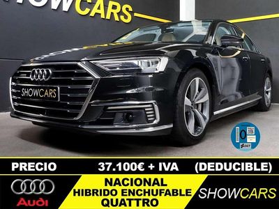 Usado Audi A8 Exclusive 462 CV (339 kW) 2021 Negro Berlina