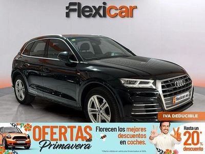 Usado Audi Q5 S-Line 163 CV (119 kW) 2020 Negro SUV