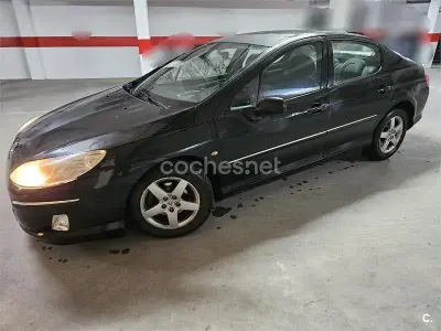 Usado Peugeot 407 110 CV (80 kW) 2005 Negro Berlina