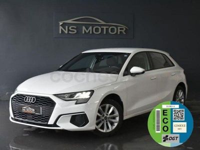 Usado Audi A3 110 CV (80 kW) 2021 Blanco Berlina