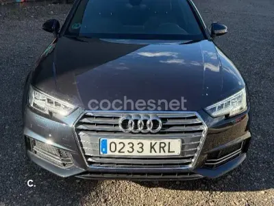 Usado Audi A4 S-Line 150 CV (110 kW) 2018 Negro Familiar