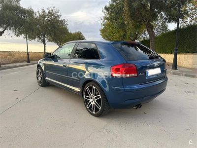 Usado Audi A3 Ambition 150 CV (110 kW) 2003 Azul Utilitario