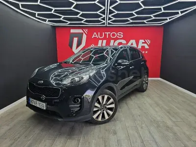 Usado Kia Sportage GT-Line 115 CV (84 kW) 2017 Negro SUV