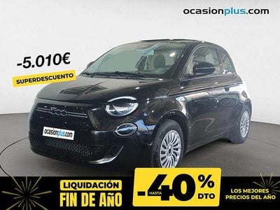 Negro Usado 2022 Fiat 500e Icon Utilitario | 12.290 € (Precio justo)