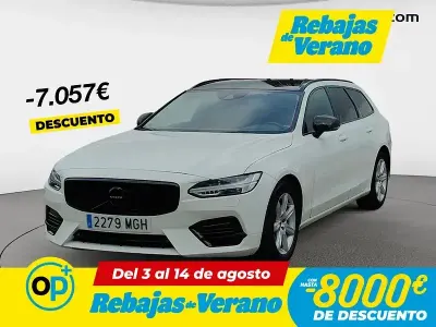 Usado Volvo V90 Momentum 190 CV (139 kW) 2017 Blanco Familiar