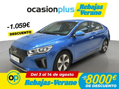 Usado Hyundai Ioniq Style 88 kW (120 CV) 2018 Azul Utilitario