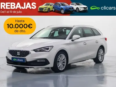 Usado Seat Leon XCELLENCE 205 CV (150 kW) 2021 Blanco Familiar