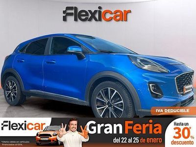Azul Usado 2021 Ford Puma Titanium SUV | 15.490 € (Un poco caro)