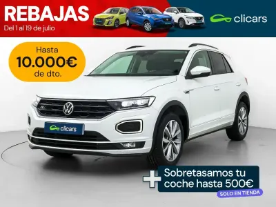 Usado VW T-Roc Life 110 CV (80 kW) 2022 Blanco SUV
