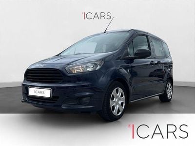 Begagnad Ford Tourneo Courier Ambiente 100 HK (73 kW) 2018 Blå Minibuss