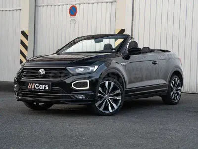 Usado VW T-Roc R-line 150 CV (110 kW) 2021 Negro SUV
