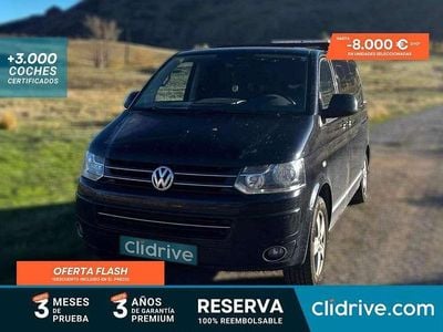 Usado VW T5 Highline 179 CV (131 kW) 2010 Negro Van