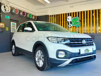 Usado VW T-Cross Advance 110 CV (80 kW) 2021 Blanco SUV