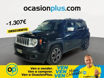 Usado Jeep Renegade Limited 140 CV (102 kW) 2017 Negro SUV