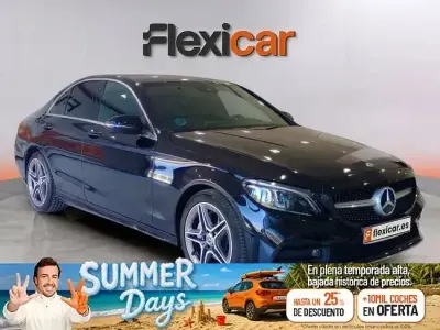 Usado Mercedes C180 156 CV (114 kW) 2020 Negro Berlina