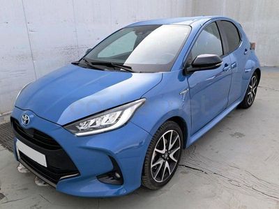 Usado Toyota Yaris Hybrid Plus 116 CV (85 kW) 2021 Azul Berlina