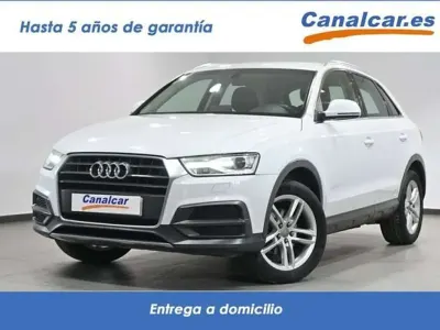 Usado Audi Q3 Advanced 150 CV (110 kW) 2018 Blanco SUV