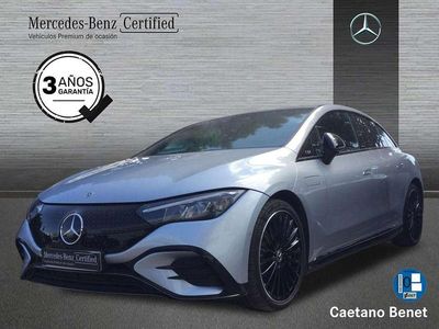Plateado Usado 2024 Mercedes EQE350 Berlina | 52.950 € (Precio justo)