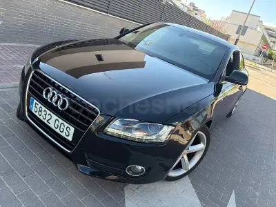 Usado Audi A5 S-Line 240 CV (176 kW) 2008 Negro Coupe