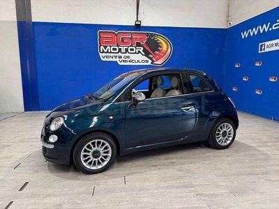 Usado Fiat 500 Lounge 69 CV (50 kW) 2015 Azul Berlina