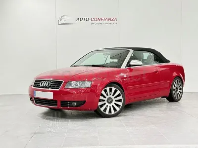 Usado Audi A4 Cabriolet 163 CV (119 kW) 2004 Rojo Descapotable