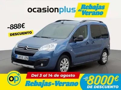 Usado Citroën Berlingo PureTech 110 CV (80 kW) 2017 Azul Monovolumen